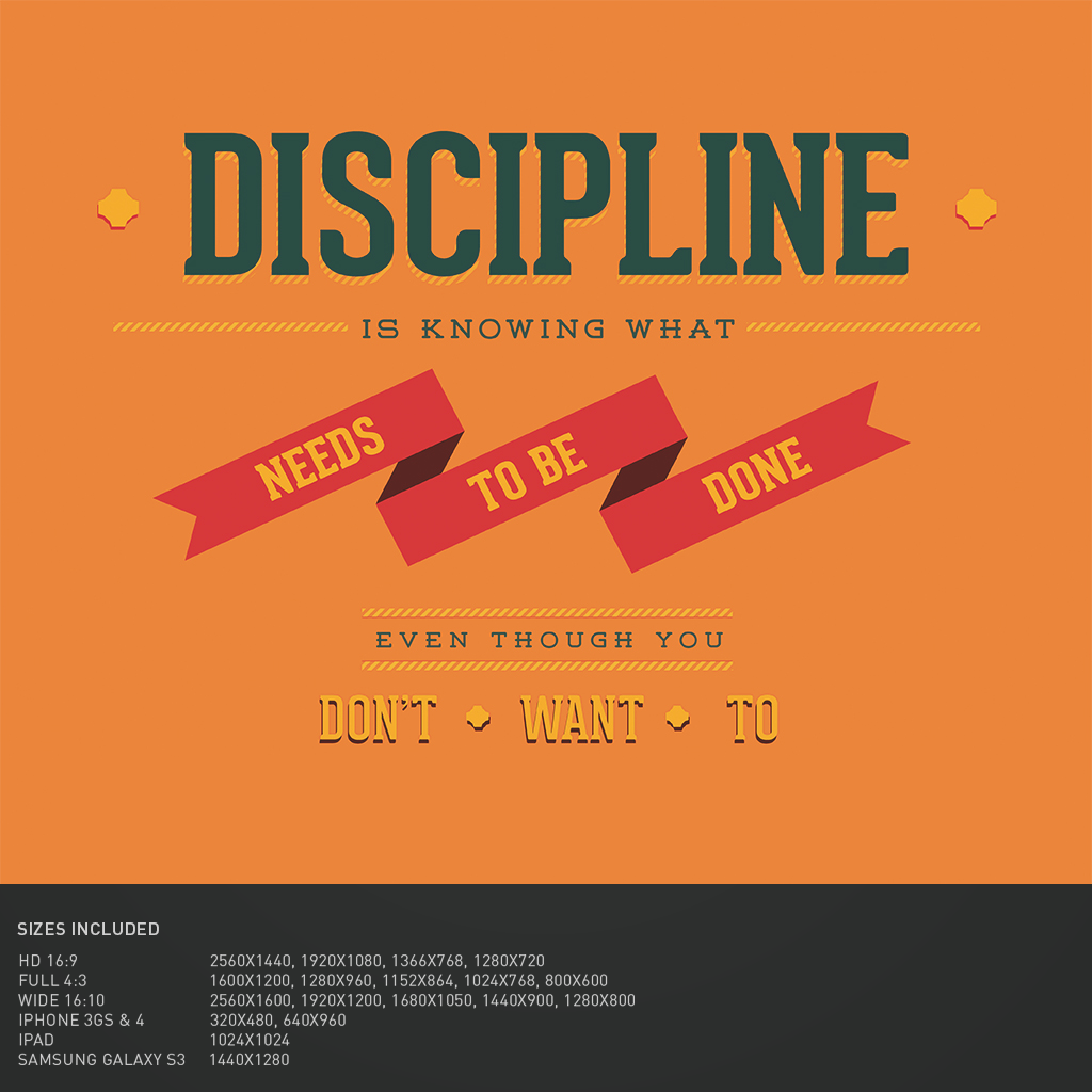 discipline wallpaper minimlistTikTok Search