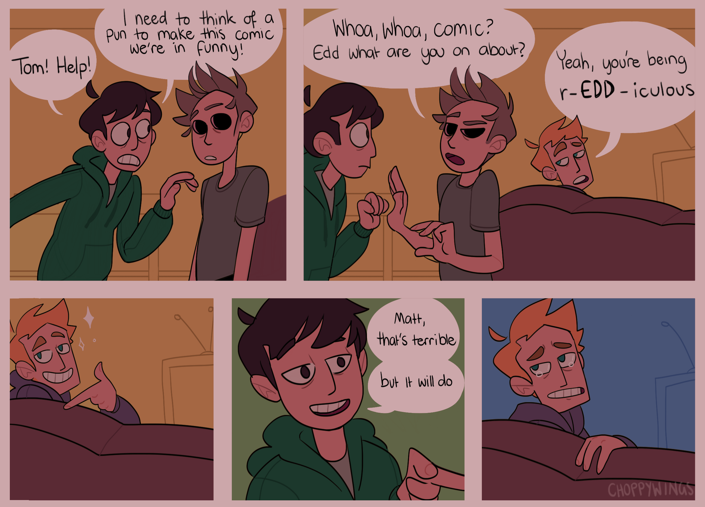 Eddsworld on X: NEW COMIC! Better pick that up Matt! ☎️ Read