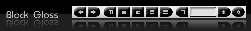 Black Gloss - Styler Toolbar