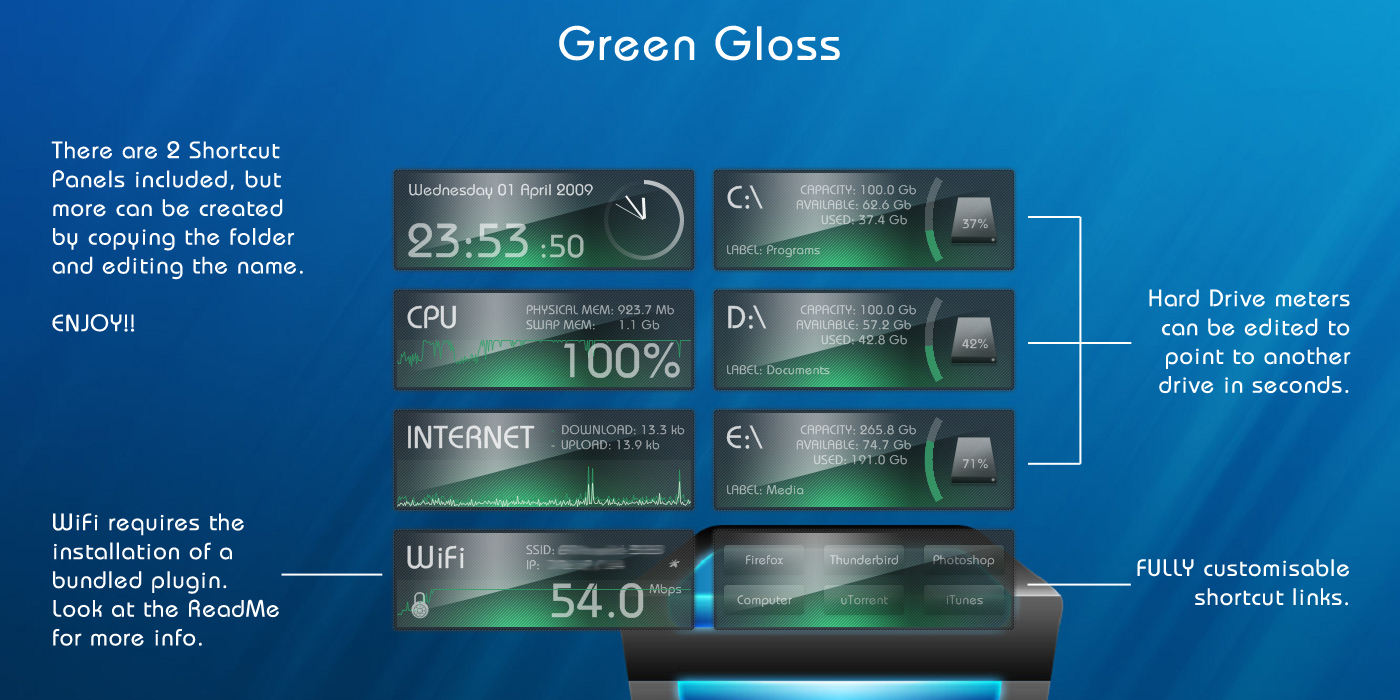 Green Gloss Suite