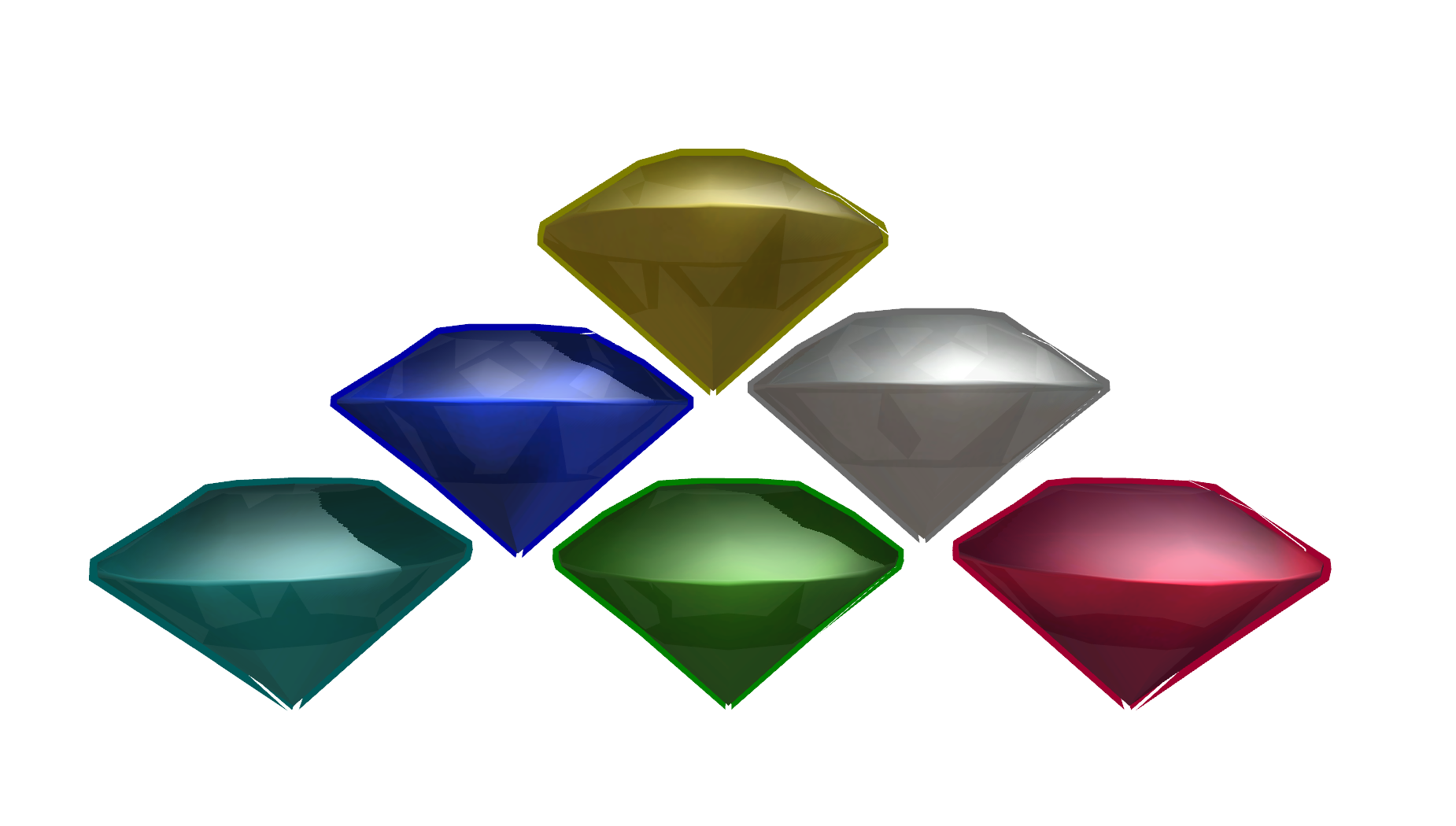 MMD 7 Chaos Emeralds + DL by McChipy on DeviantArt