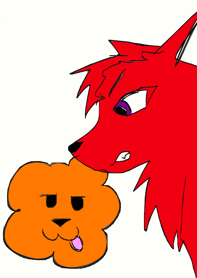 Knuckles wolf by blazethecat230 on DeviantArt