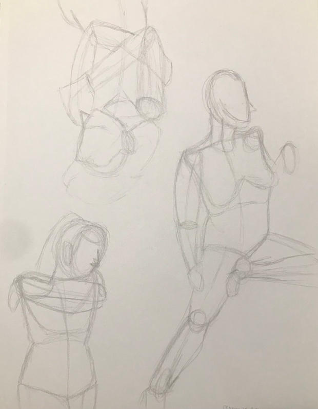 Figure Drawing Practice by The-Cursed-Swordsman on DeviantArt
