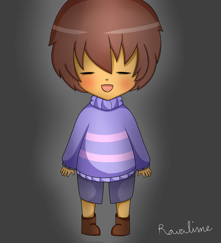Frisk by Ravalinne on DeviantArt