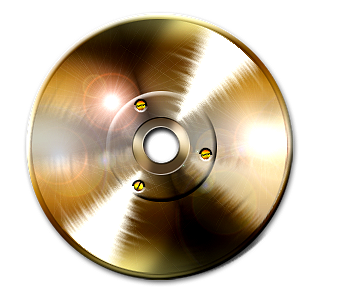 Steampunk CD/DVD Icon