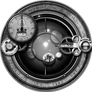 Steampunk Orrery GreyScale Icon