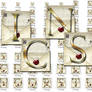 Steampunk Letters Iconset in MAC ICNS format