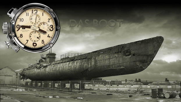 U-Boat Dual Time Clock Yahoo Widget