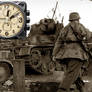 Panzer Clock and Stopwatch XWidget