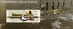 Steampunk Media Player Yahoo Konfabulator Widget by yereverluvinuncleber