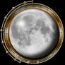 Steampunk Moon Icon