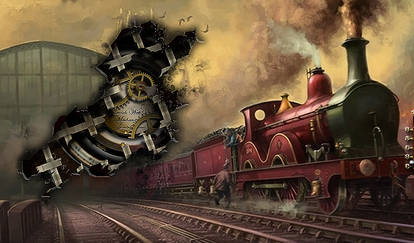 Steampunk Hole Desktop Tidy Tool