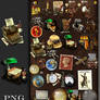 Steampunk Icon Set in PNG format