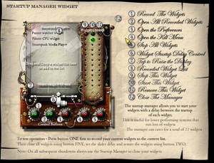 Trial image for a widget management tool