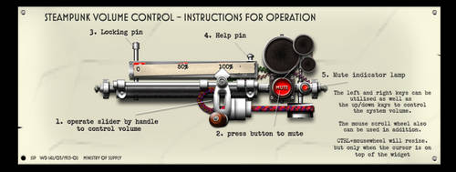 XWIDGET Version 1.0.1 Dieselpunk Volume XWidget by yereverluvinuncleber