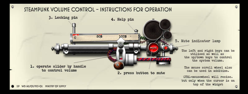 XWIDGET Version 1.0.1 Dieselpunk Volume XWidget