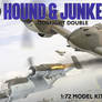 Airfix Hawker Hound + JU885 early 1980s box style