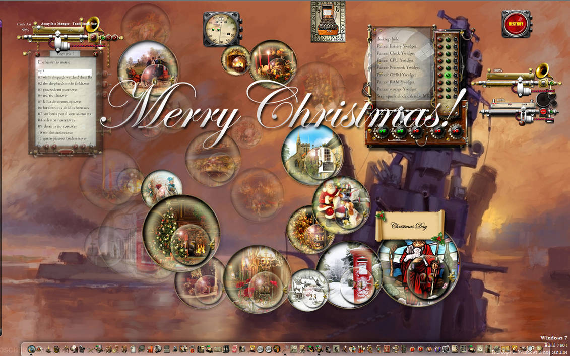 Musical Christmas Advent Bauble Widgets by yereverluvinuncleber on ...