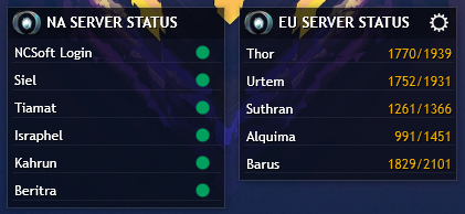 Aion Servers Status for Rainmeter by sigmanor on DeviantArt