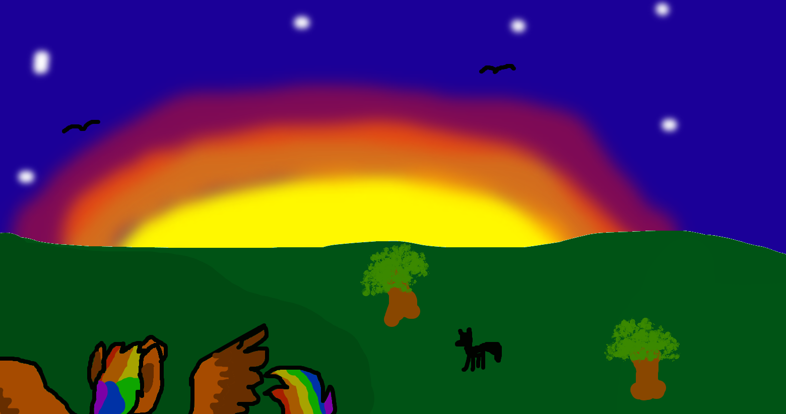 Sighting the setting sun by Cyndergirl211 on DeviantArt