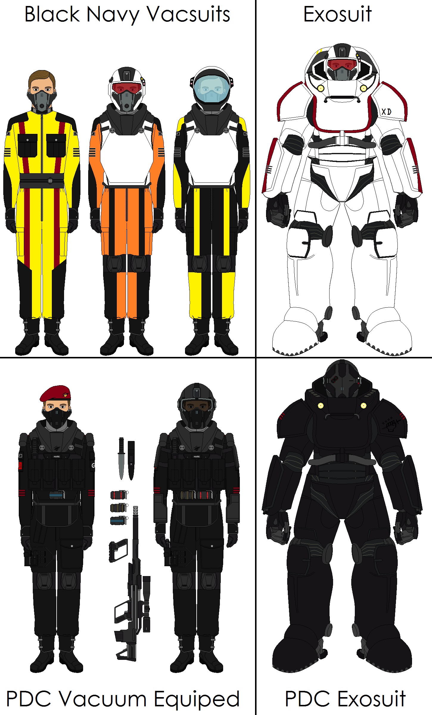 Titan Coalition Utility Uniforms by TitaniumTurt1e on DeviantArt