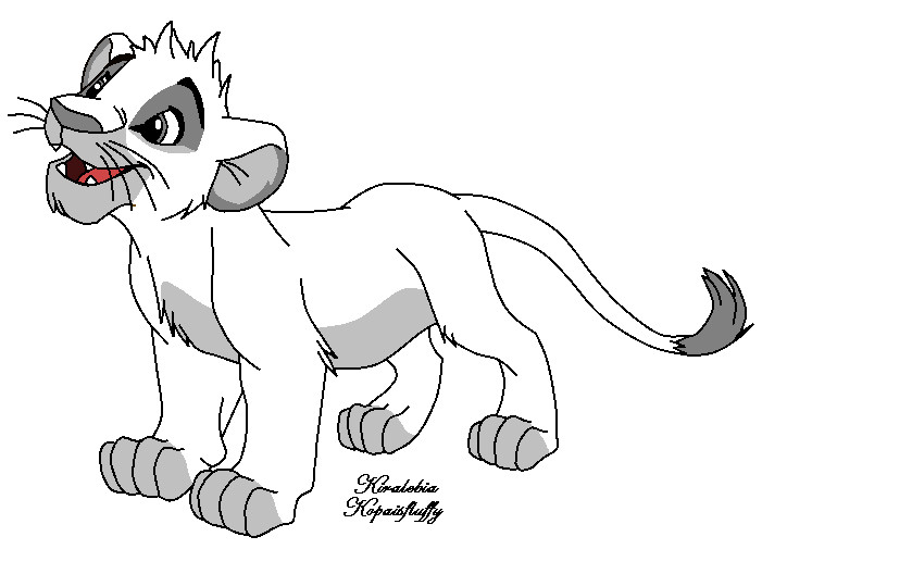Simba base by kopaisfluffy on DeviantArt