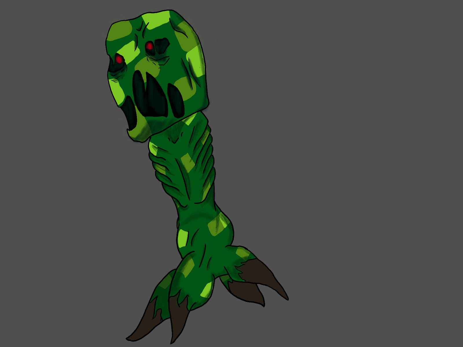 Creeper by damperthedizzy on DeviantArt