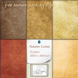 Autumn Leaves paper pack