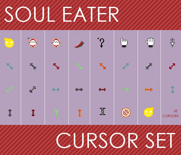 Soul Eater Cursor Set
