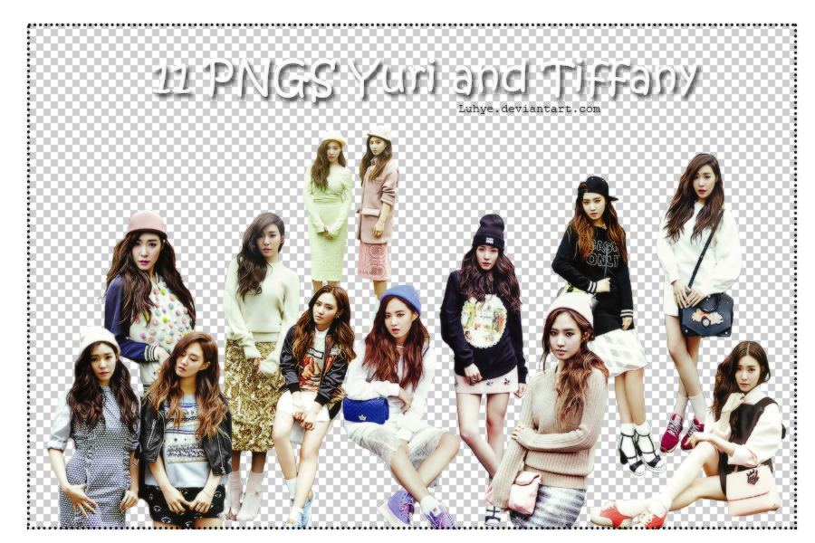 Yuri and Tiffany render pack (11 pngs)