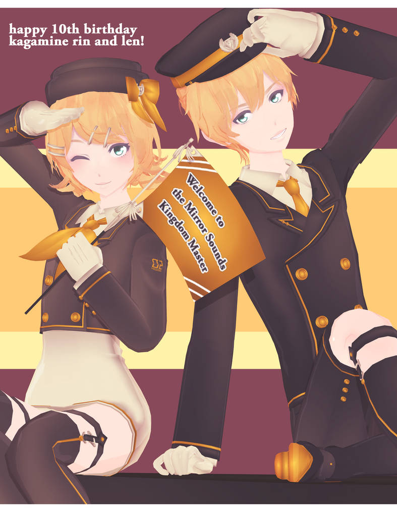 DL: Tda Mirror Sound's Kingdom [HBD RIN AND LEN!!] by Jjinomu on DeviantArt