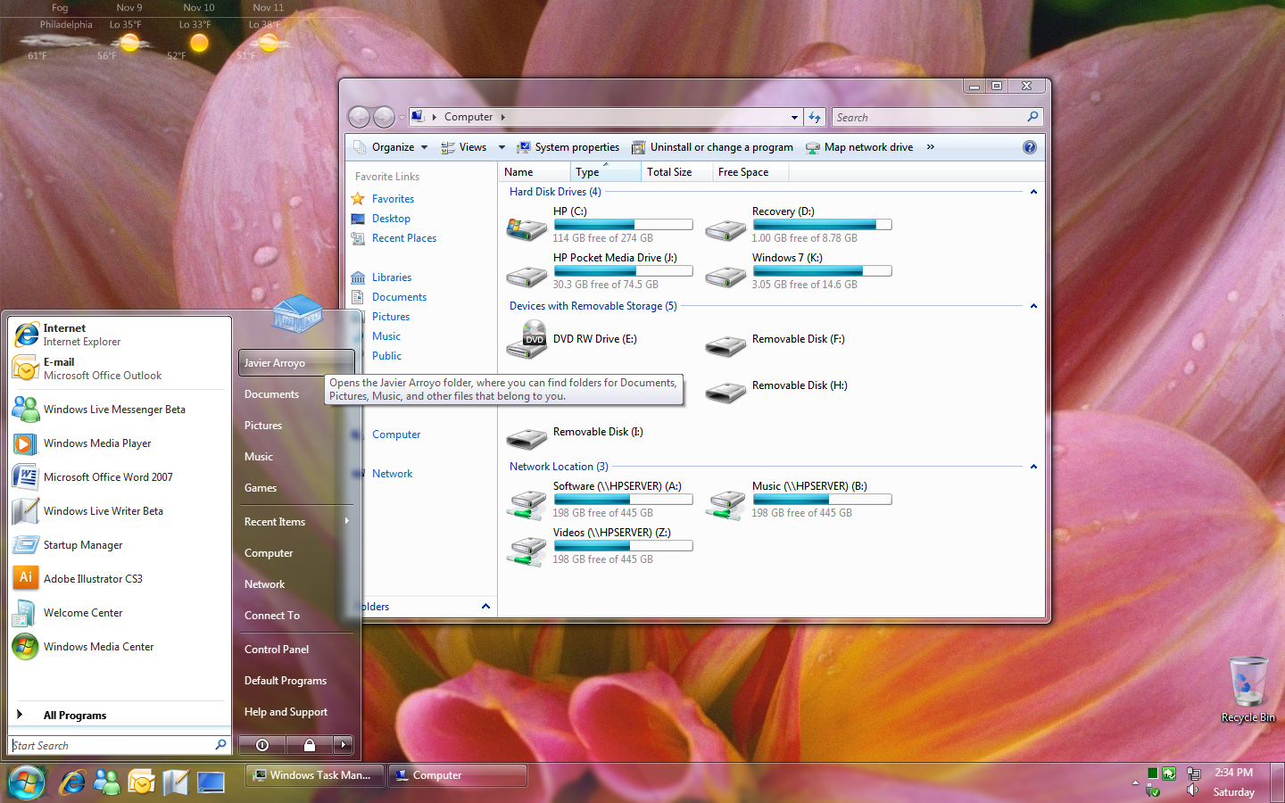 Aerosnap 7 Theme