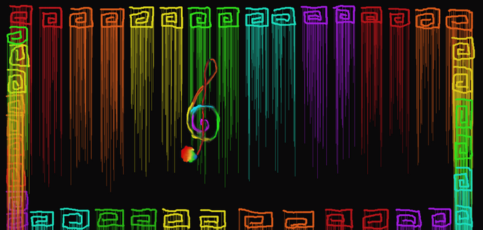 Rainbow Musicnote