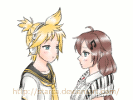Commission kiss animation: Len and Shinta