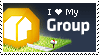 I Love My Group Stamp by TheRyanFord