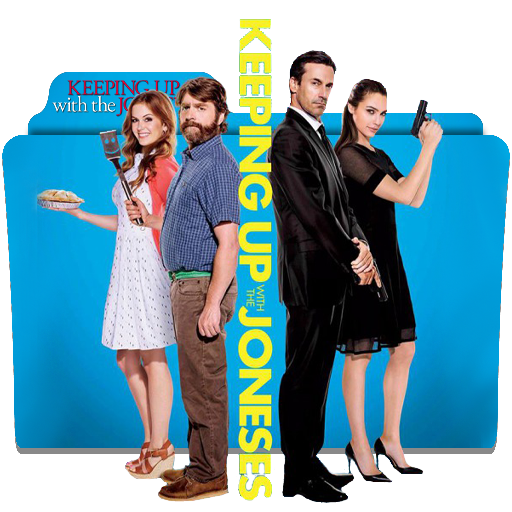 Keeping Up With The Joneses 2016 folder icon by HeshanMadhusanka3 on