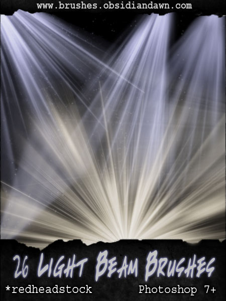 Light Beam Brushes - GIMP