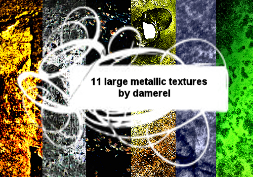 11 large metallic textures