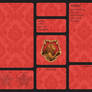 Gryffindor House Profile Template