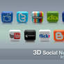 3D SOCIAL NETWORK ICONDOCK