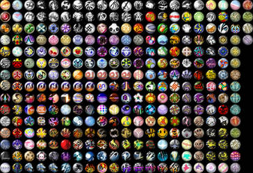 The World Ends With You Pin Icons