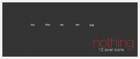 Nothing icons