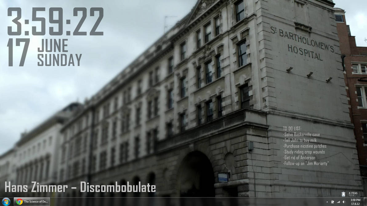 Sherlock Desktop by Xiphos71 on DeviantArt