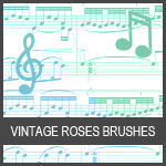 Music Notes by vintage-roses