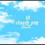 10 Clouds PNG