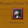 Wooden Picture Frame For Rainmeter