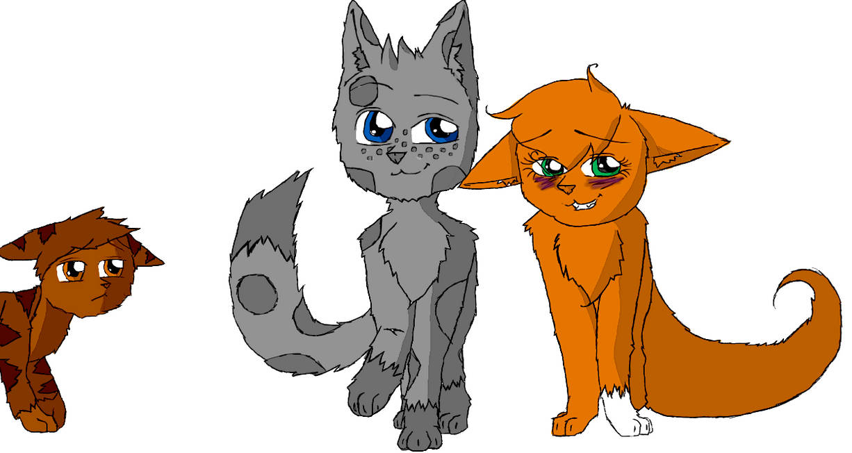 Squirrelflight and Ashfur by AveryMar on DeviantArt