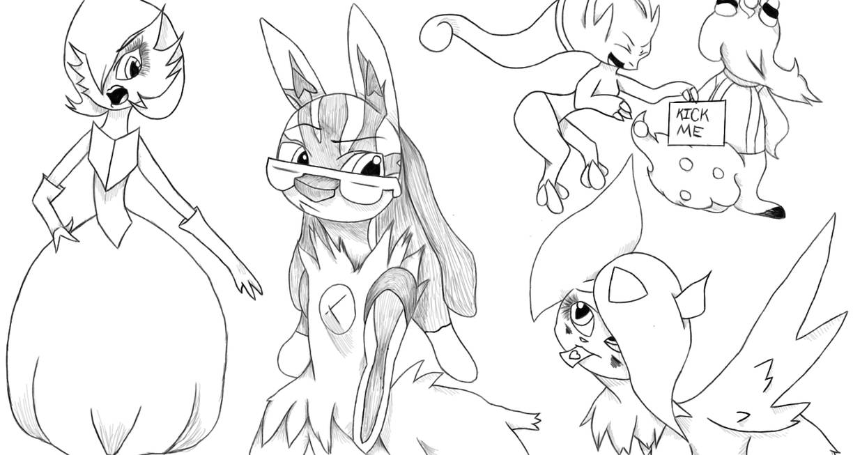 Mega evolution high school by AveryMar on DeviantArt