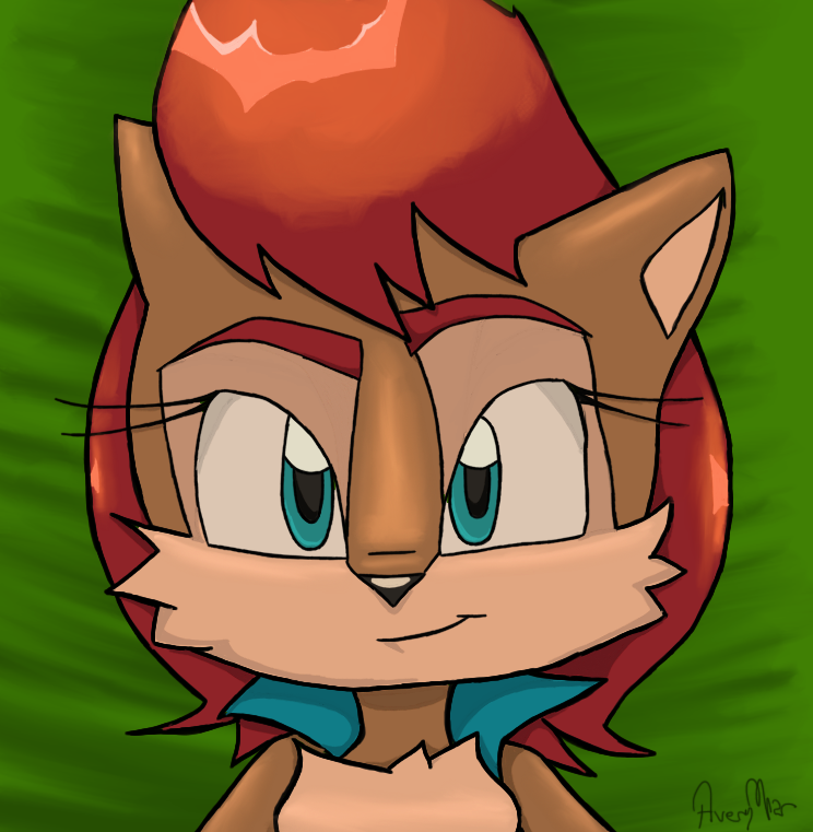 Sally Acorn by AveryMar on DeviantArt