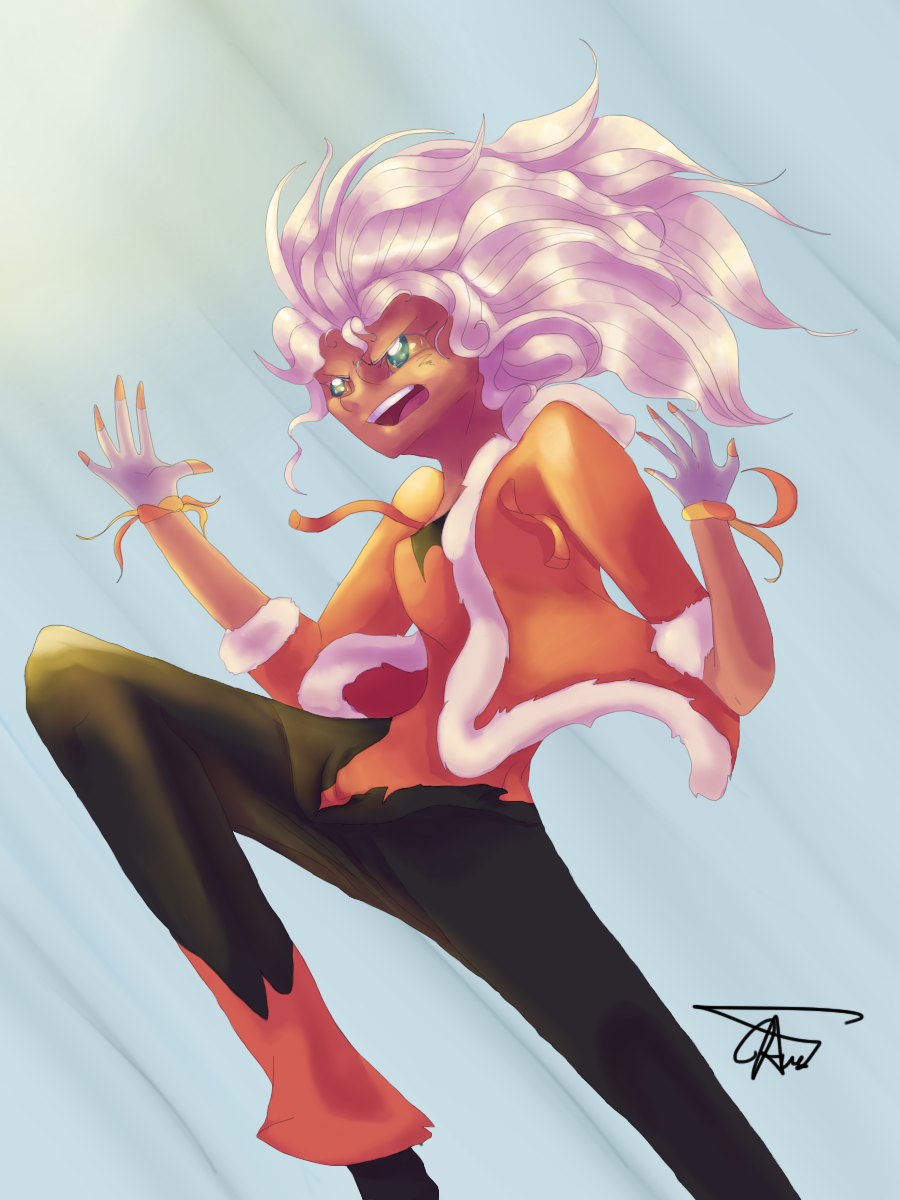 Humanoid Mega Blaziken by AveryMar on DeviantArt